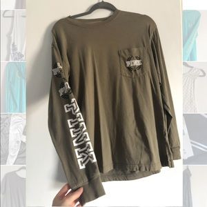 Olive Pink VS long sleeve